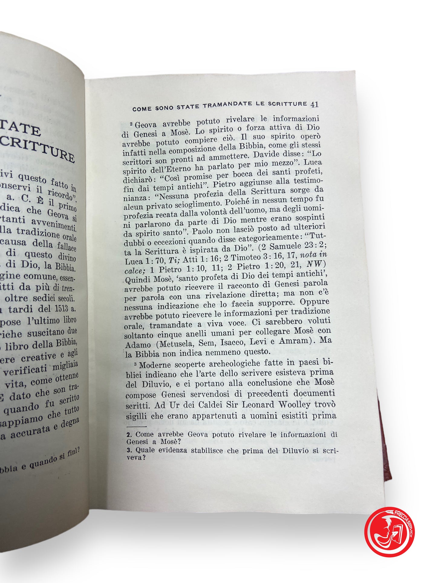 Sia Dio riconosciuto verace - edizione riveduta il 1^ aprile 1952