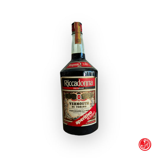 Riccadonna red vermouth from Turin