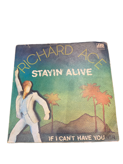 Richard Ace - Stayin' Alive / Si je ne peux pas t'avoir