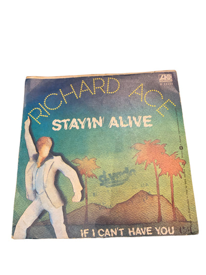 Richard Ace - Stayin' Alive / Si je ne peux pas t'avoir