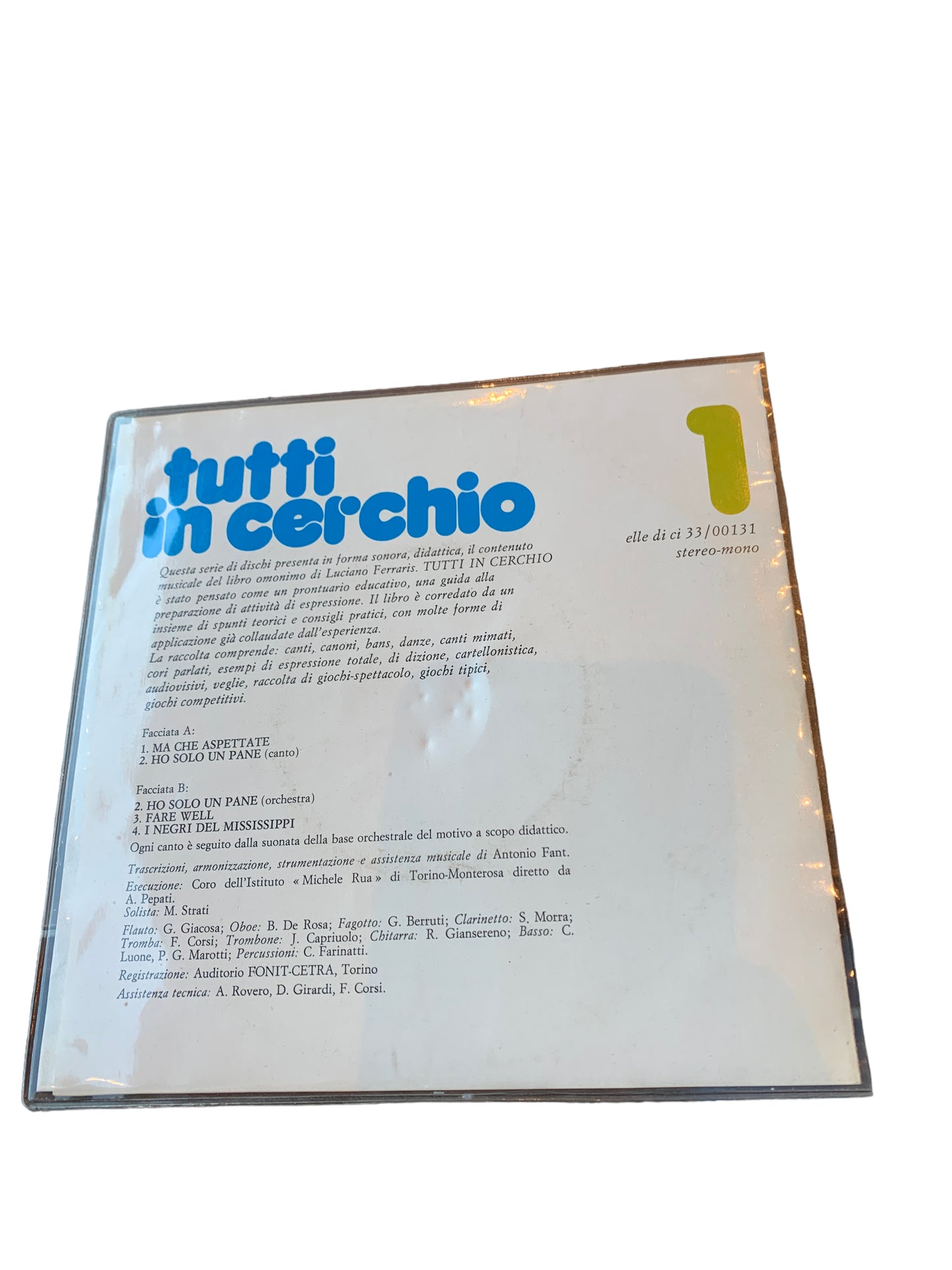 Various - Tutti In Cerchio - 1 (Canti)