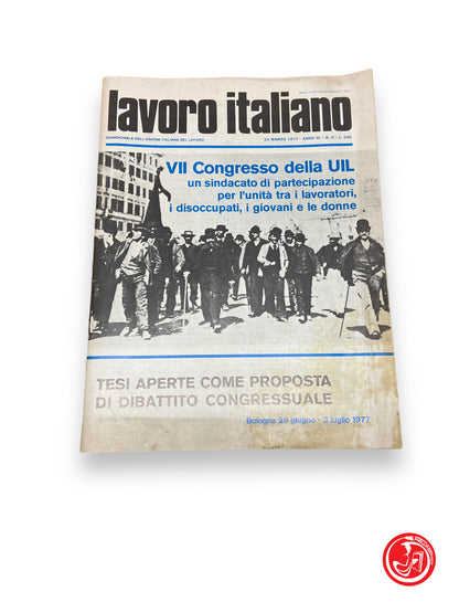 Italian work VII UIL congress 