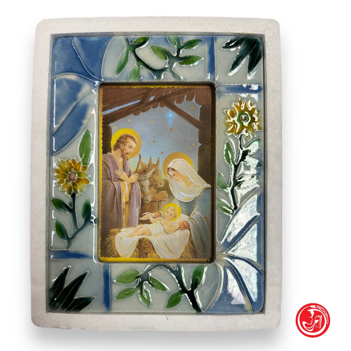 Tabletop ceramic frame - sacred art