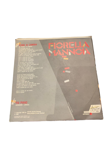 Fiorella Mannoia - Come Si Cambia