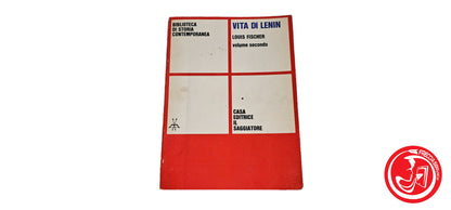 LIBRO Vita di lenin - Louis Fischer - Volume secondo