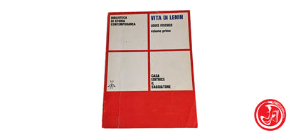 LIBRO Vita di lenin - Louis Fischer - Volume primo