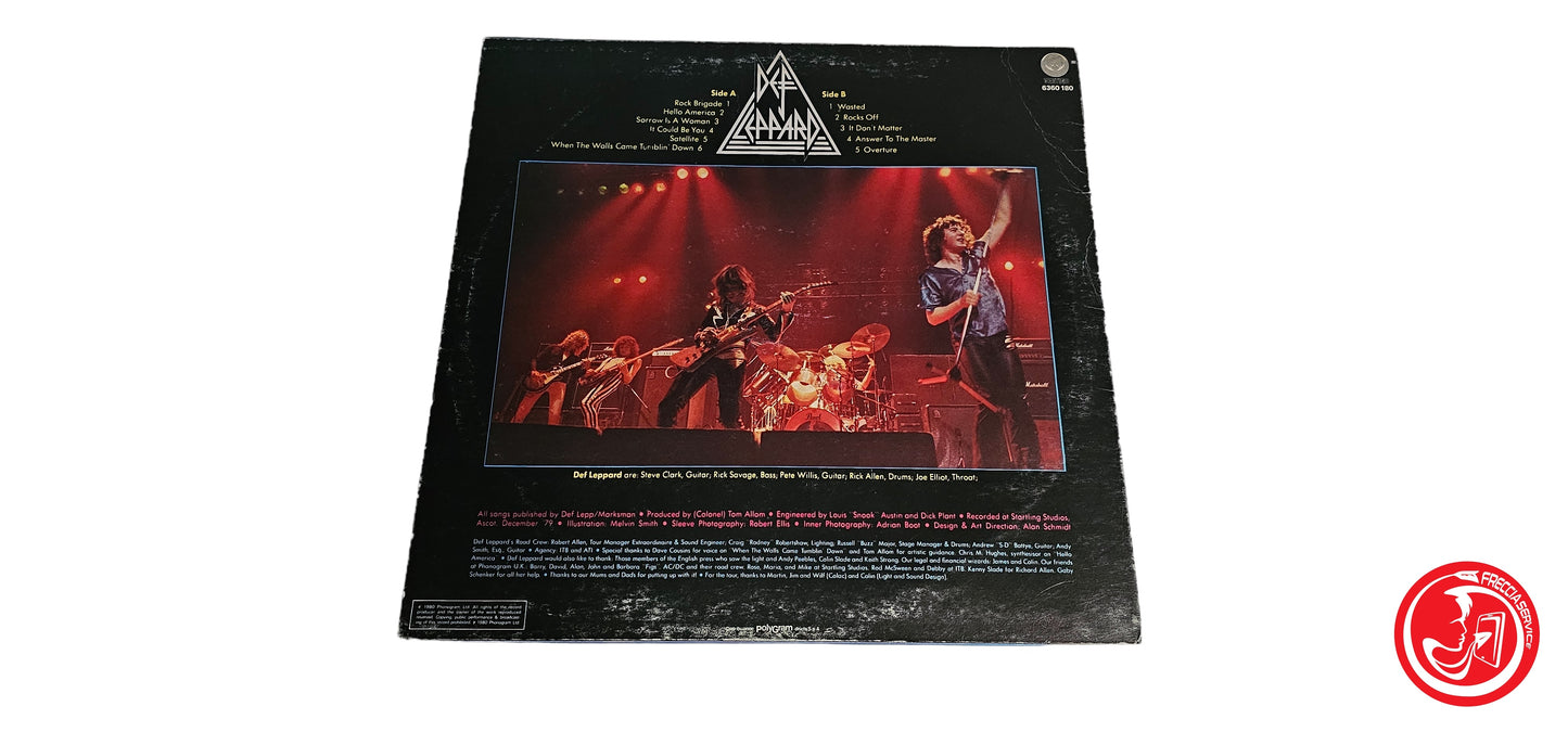 VINILE Def Leppard – On Through The Night