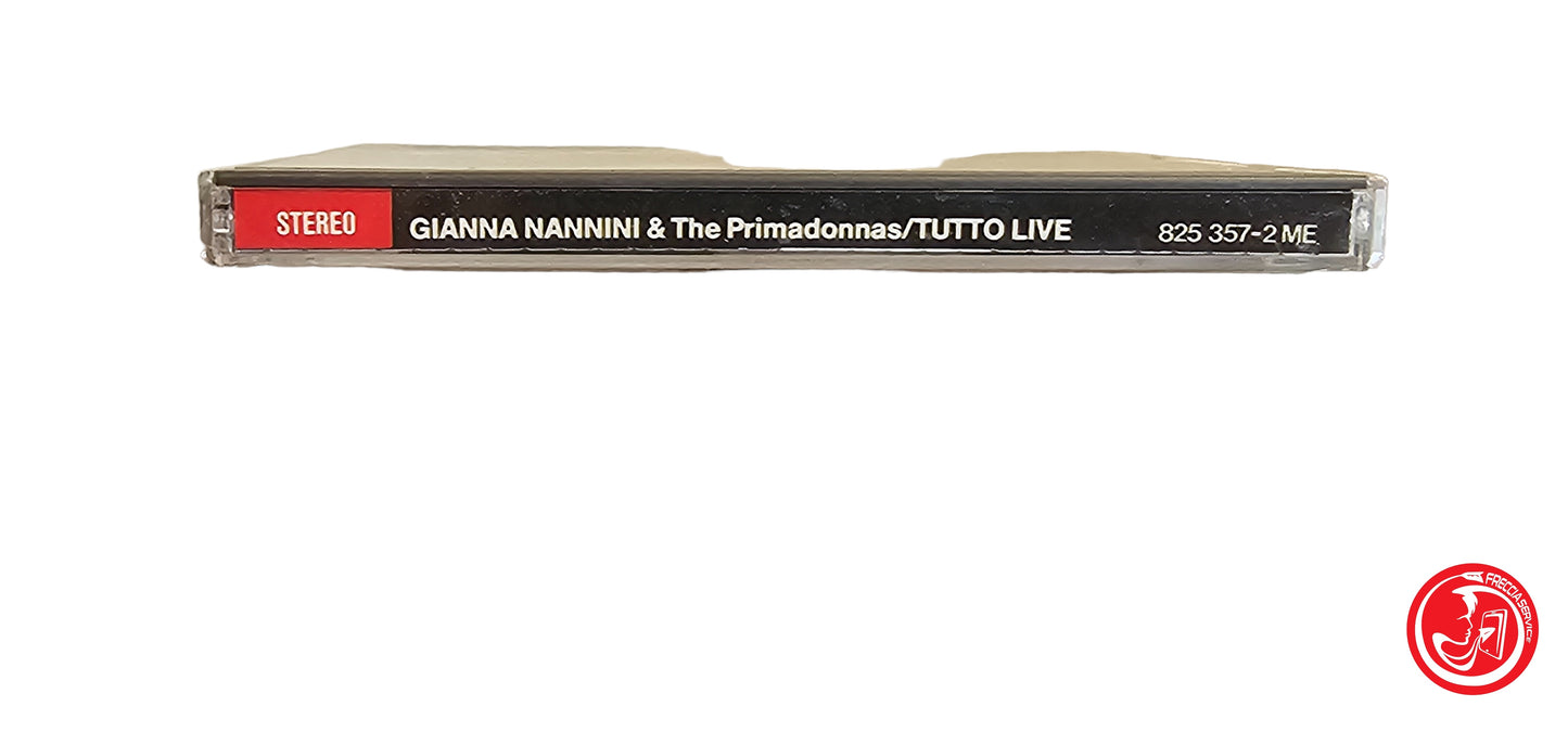 CD Gianna Nannini & The Primadonnas – Tutto Live