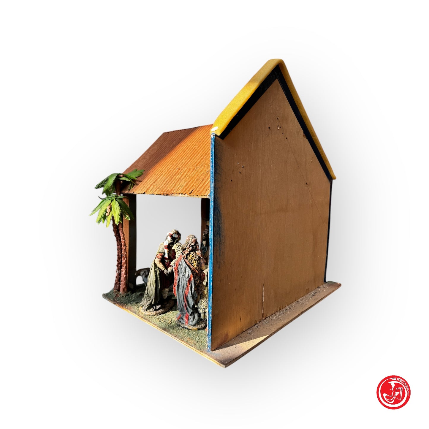 Maison de crèche - Thème de Noël
