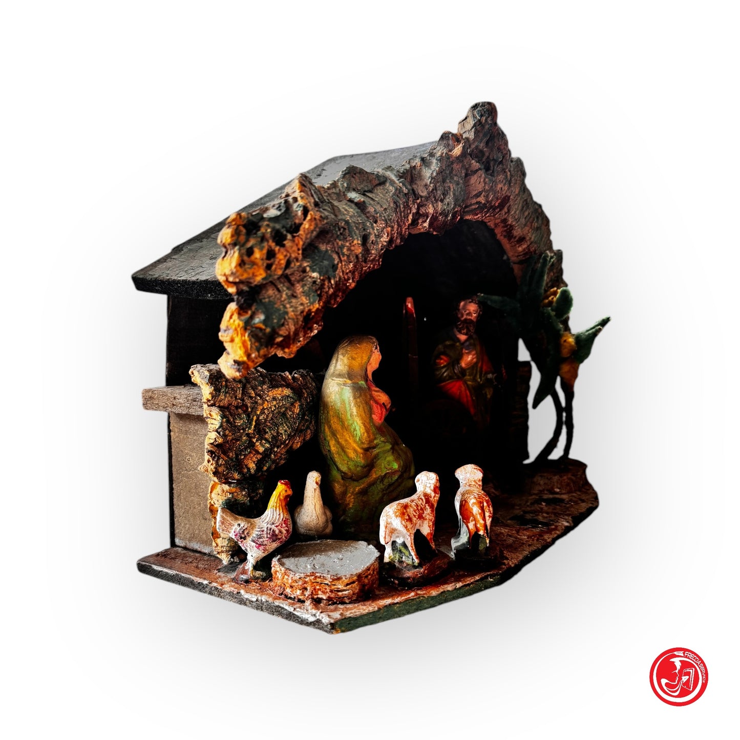 Nativity scene house - Christmas theme