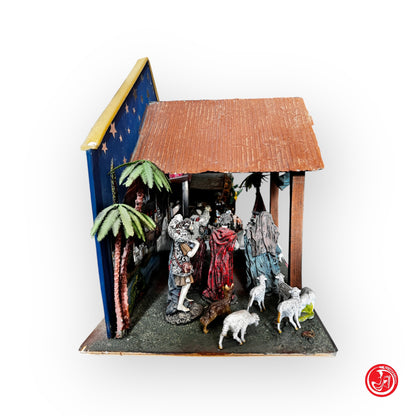 Maison de crèche - Thème de Noël