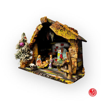 Nativity scene house - Christmas theme
