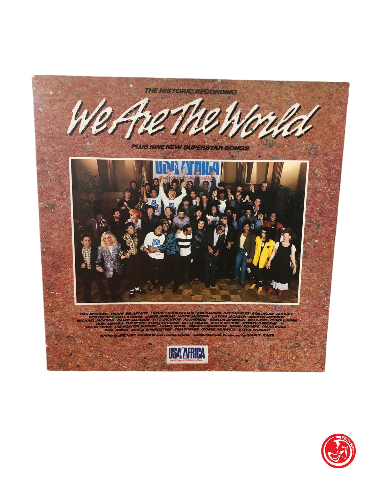 VINILE THE HISTORIC RECORDING WE ARE THE WORLD