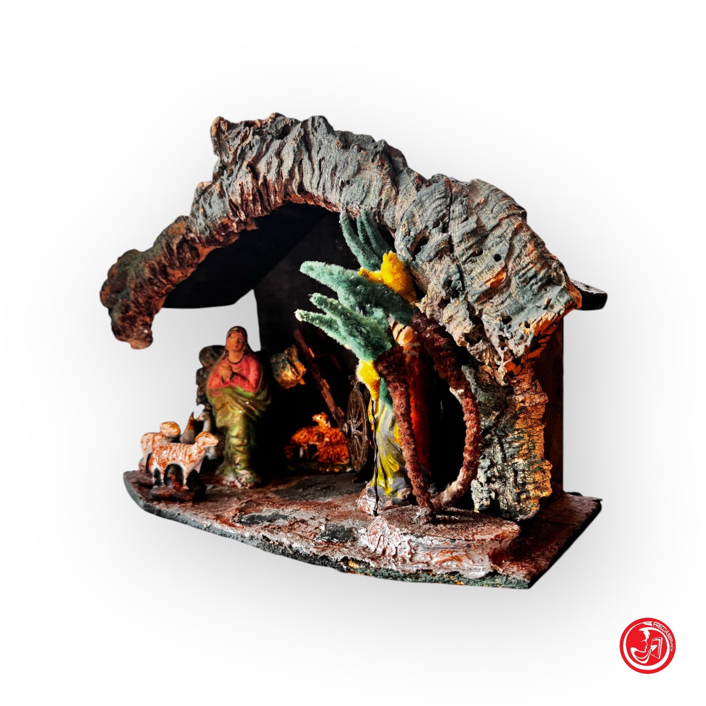 Nativity scene house - Christmas theme