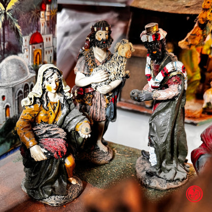 Maison de crèche - Thème de Noël