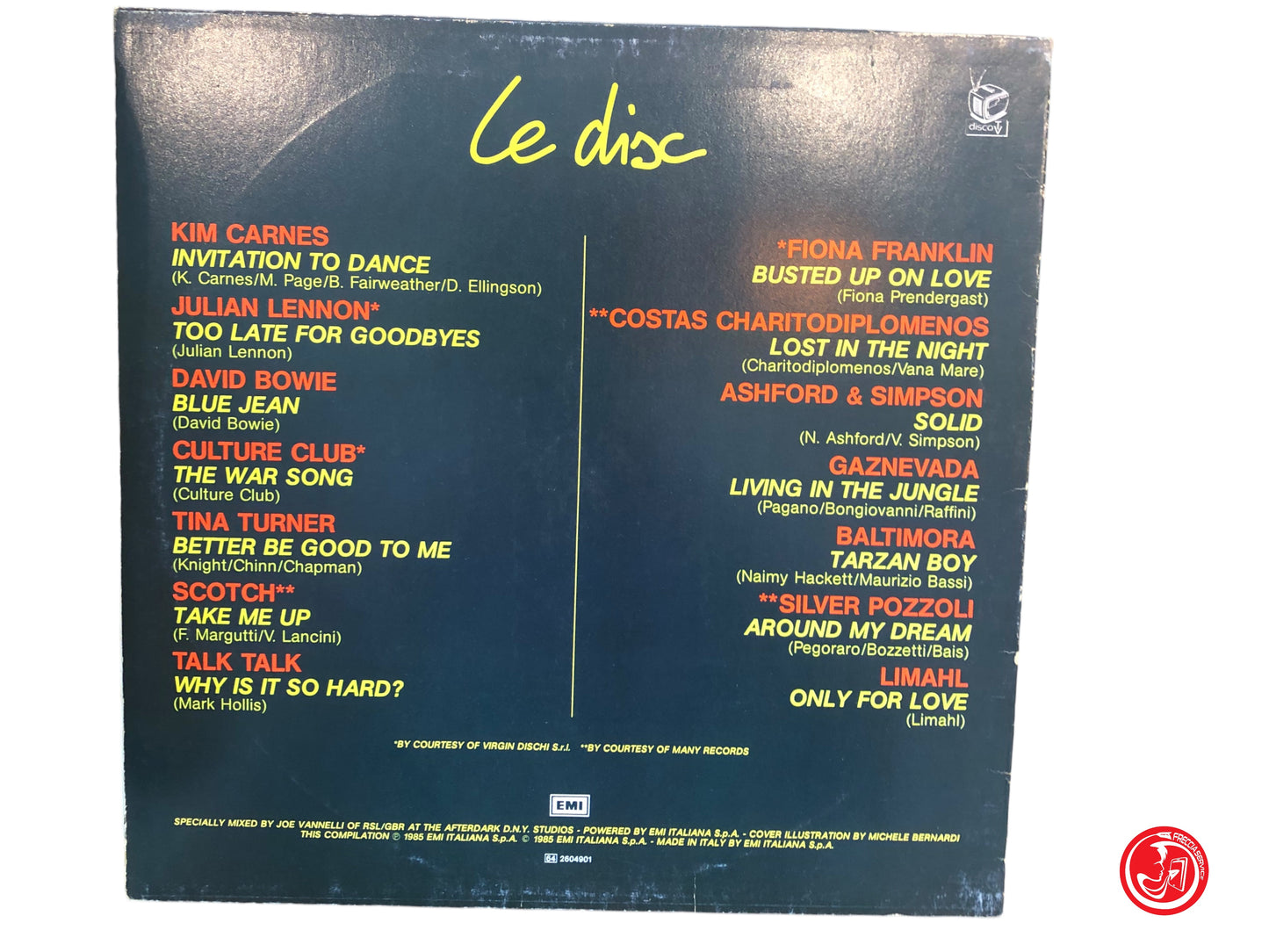 LE DISC VINILE