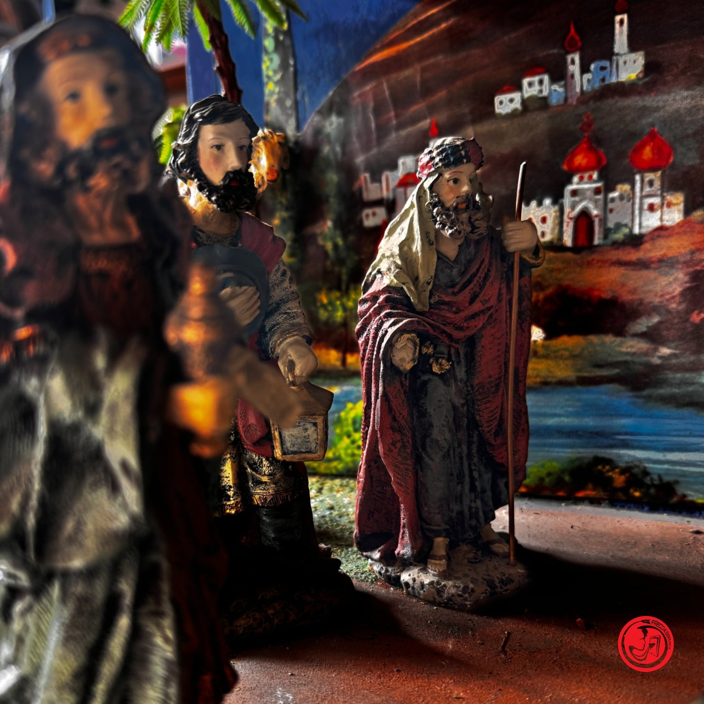 Maison de crèche - Thème de Noël