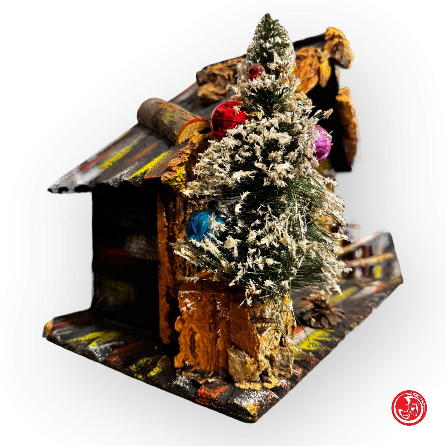 Nativity scene house - Christmas theme