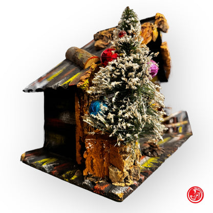 Nativity scene house - Christmas theme