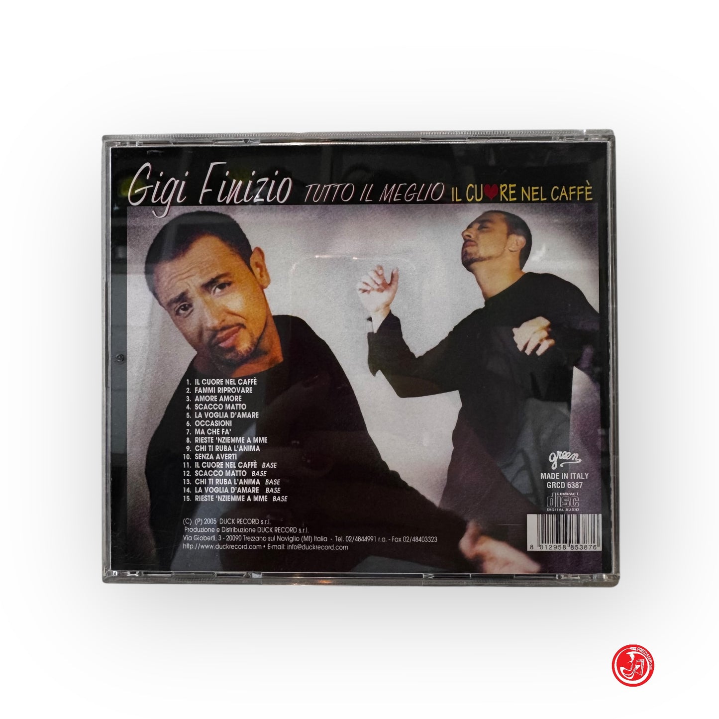 CD italiano - Gigi Finizio - Tutto il meglio Il cuore nel caffè