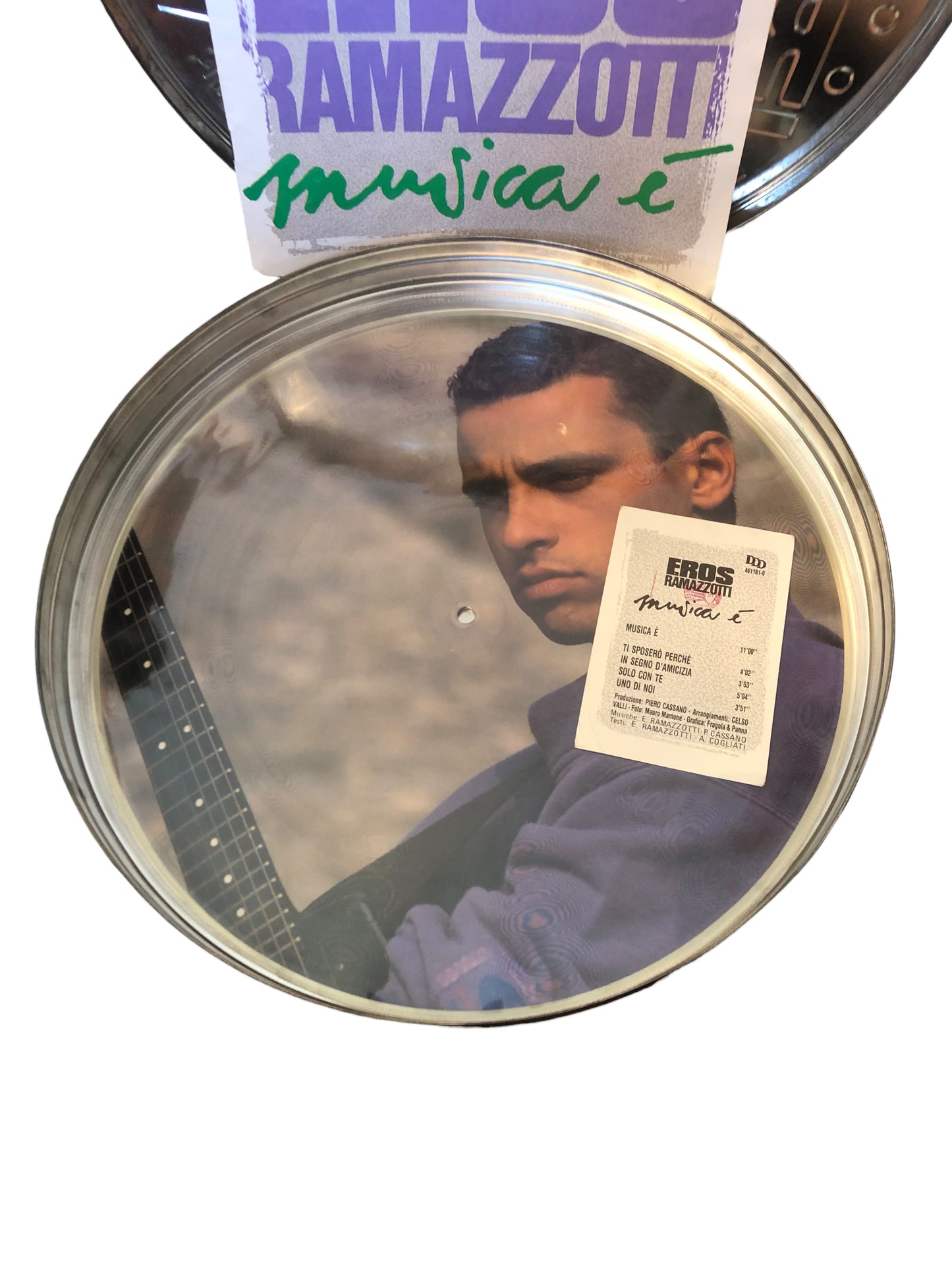 EROS RAMAZZOTTI COFANETTO IN LATTA VINILE