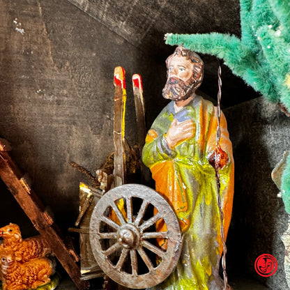 Nativity scene house - Christmas theme