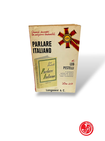 LIBRO PARLARE ITALIANO - LEO PESTELLI