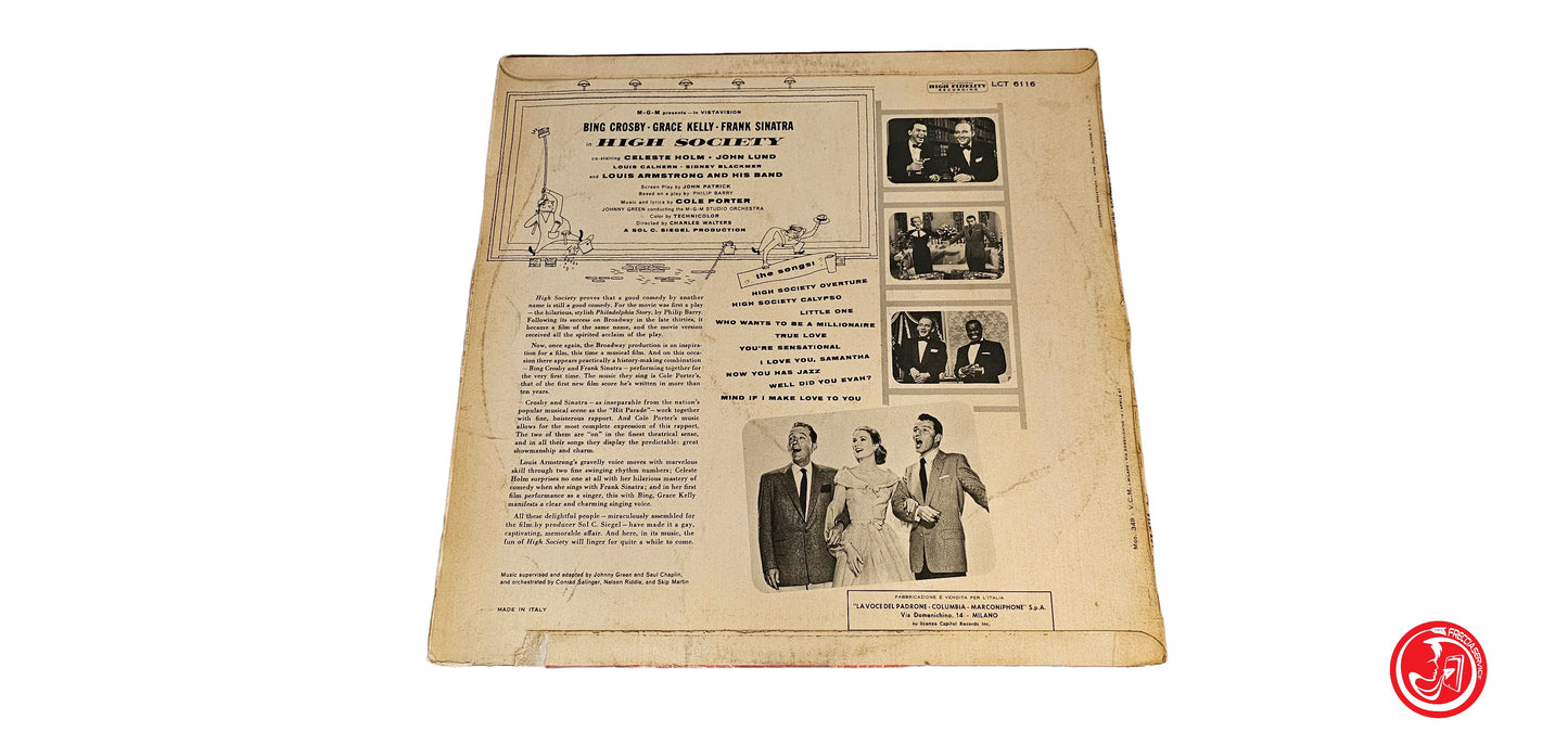 VINILE Bing Crosby - Grace Kelly - Frank Sinatra – High Society (Sound Track)