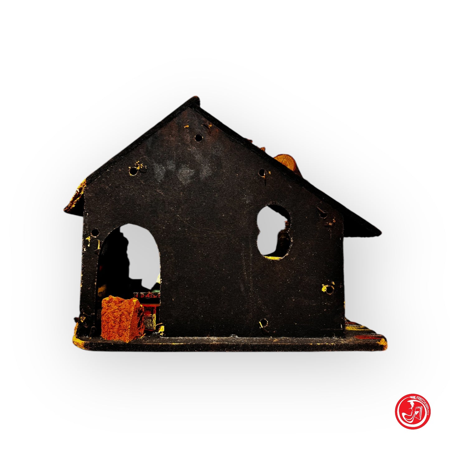 Nativity scene house - Christmas theme