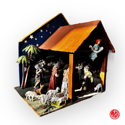 Maison de crèche - Thème de Noël