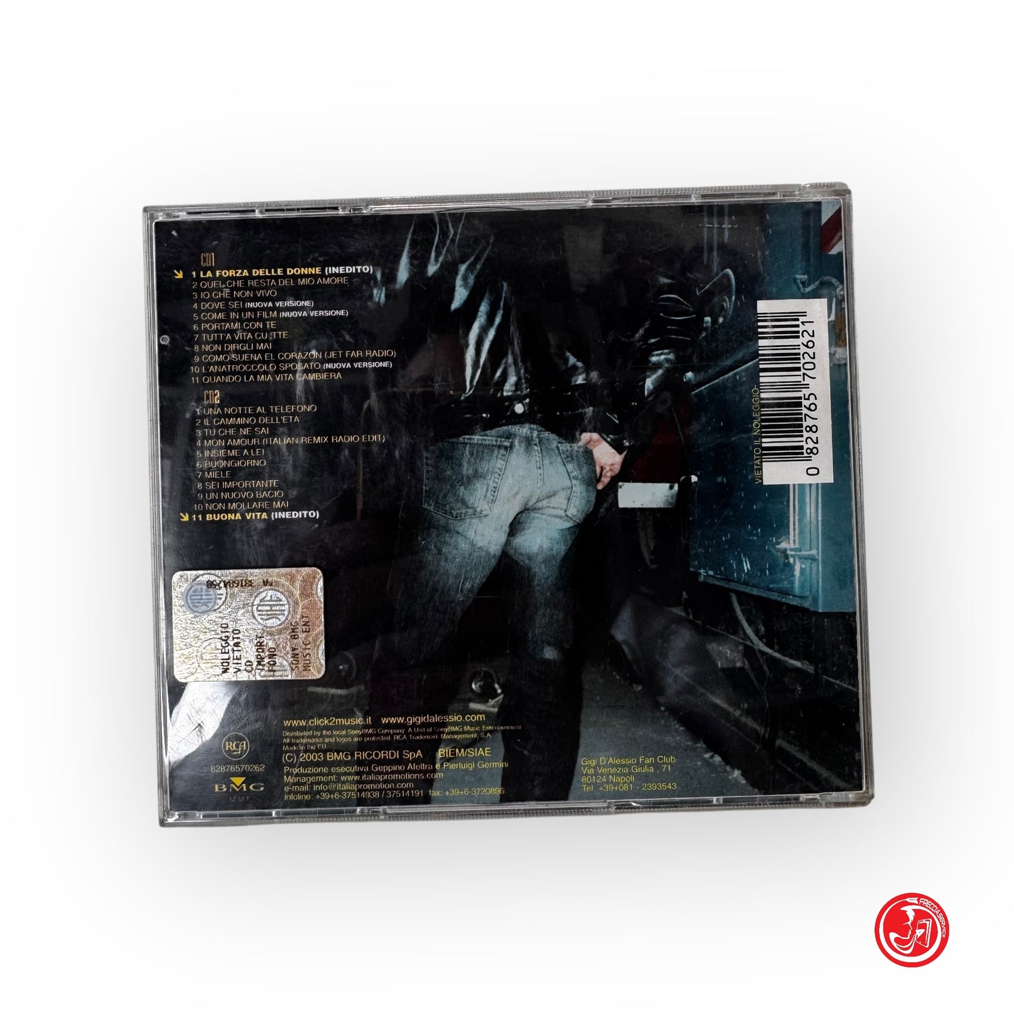 CD italiano - Gigi D'Alessio  - Buona vita