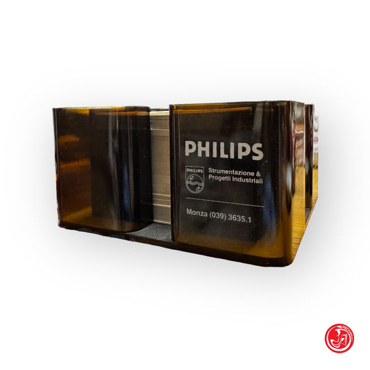 Porta post-it Philips con fogli bianchi