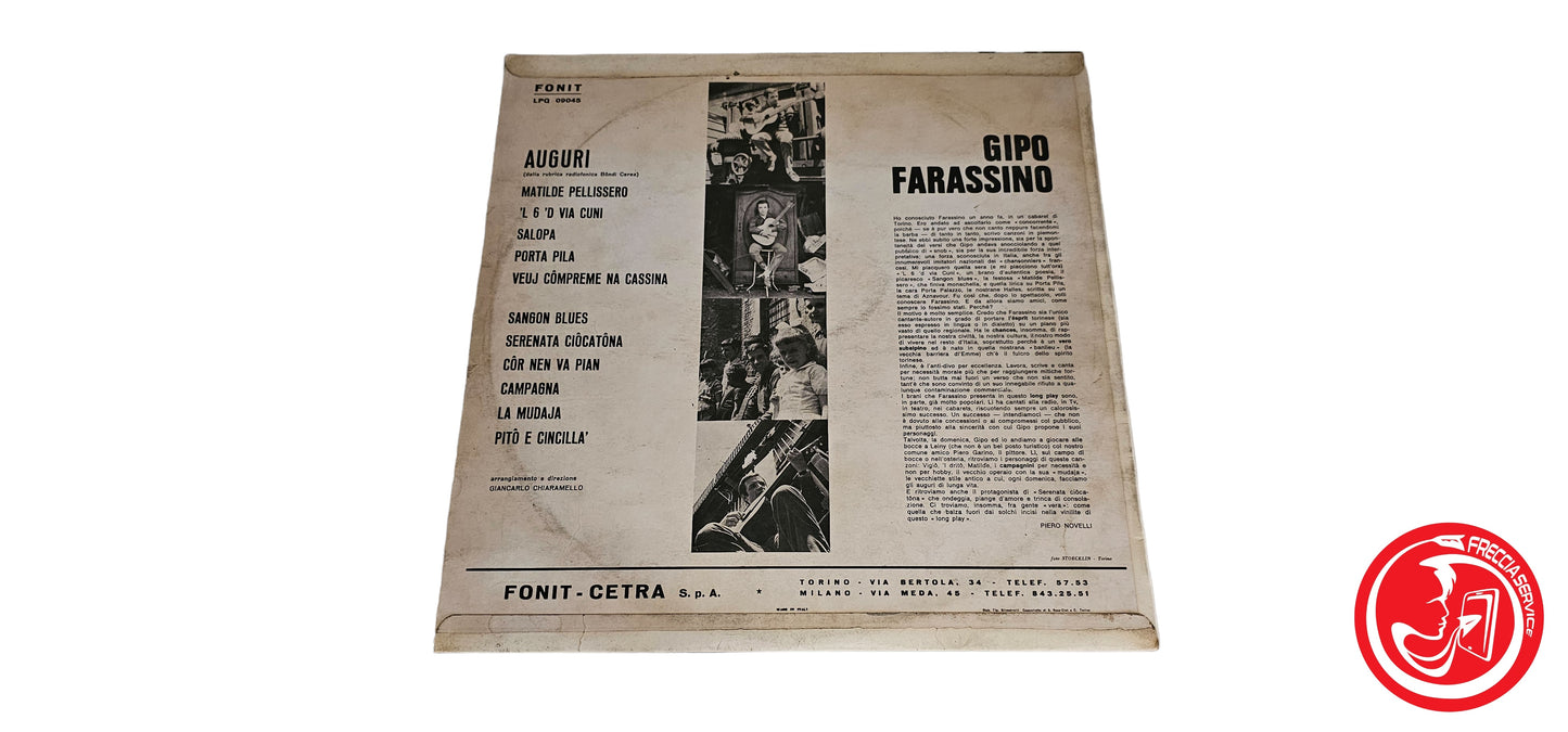 VINILE Gipo Farassino – Auguri