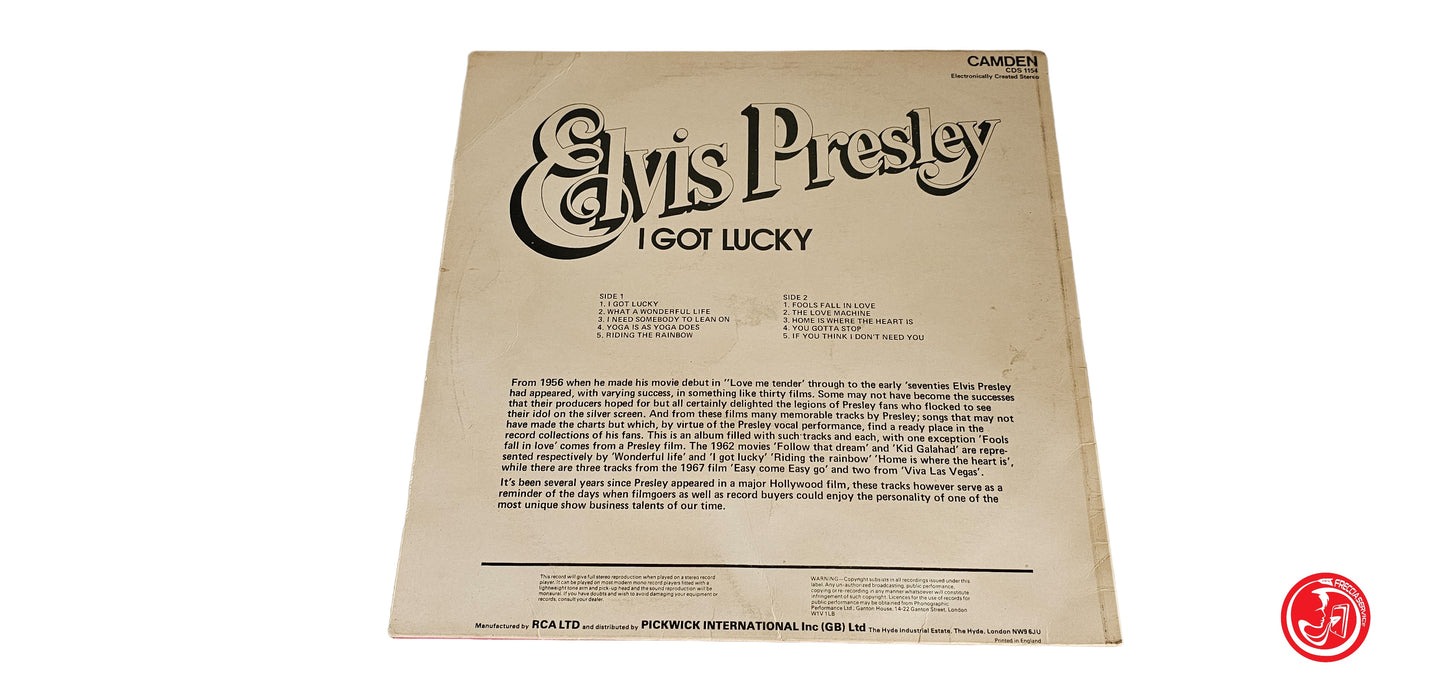 VINILE Elvis Presley – I Got Lucky