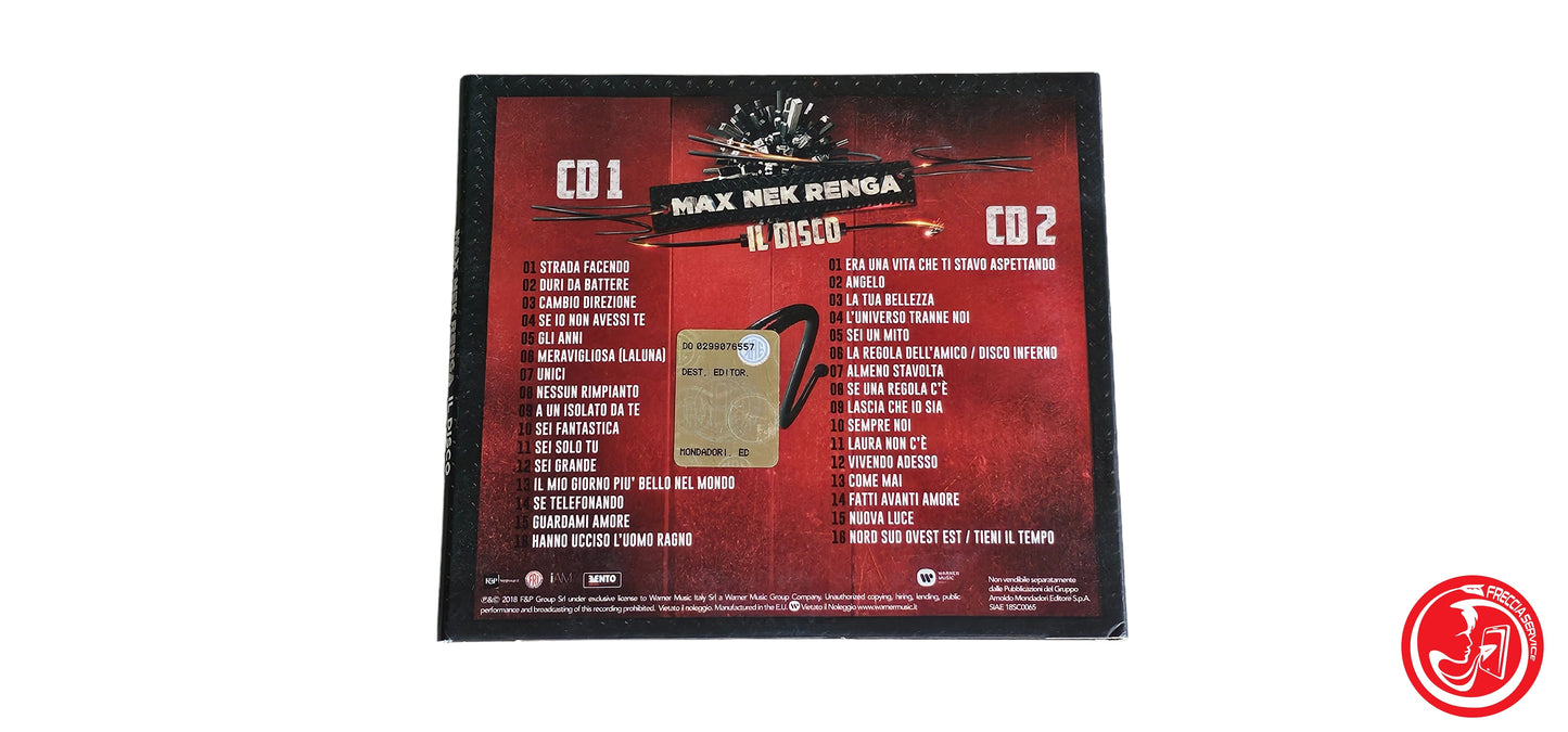 CD Max, Nek, Renga – Max Nek Renga Il Disco