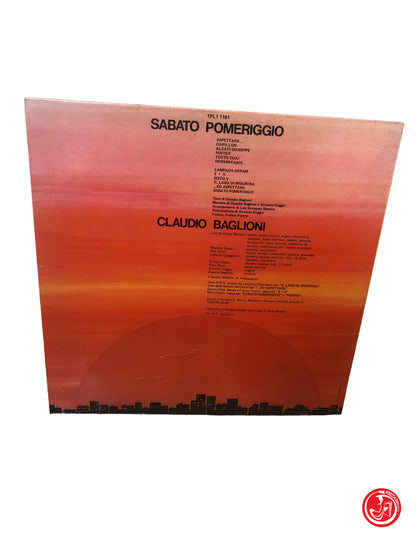 VINILE CLAUDIO BAGLIONI SABATO POMERIGGIO