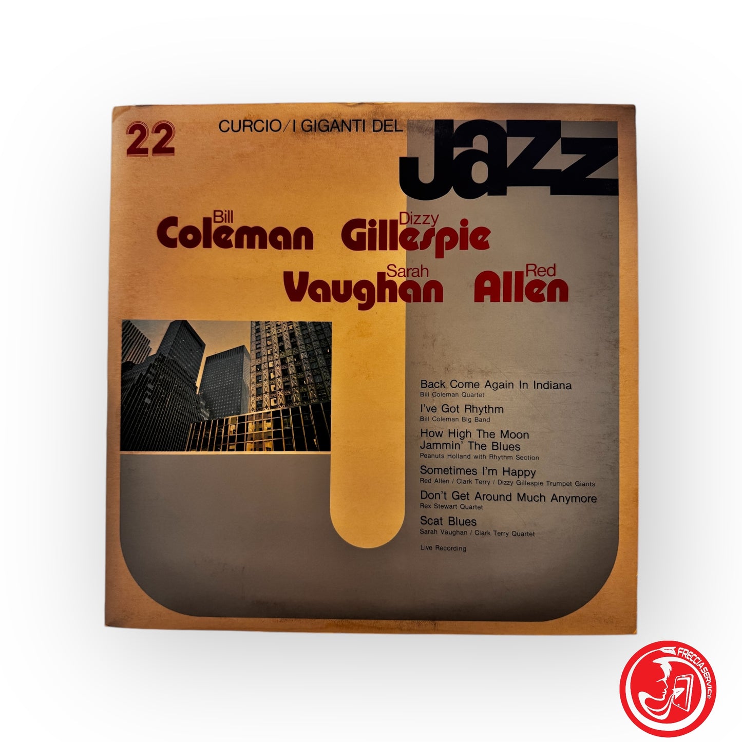 Vinile Jazz - I Giganti del Jazz - numeri disponibili: dal 3 al 26 (no n.1-18-19-24) USATO