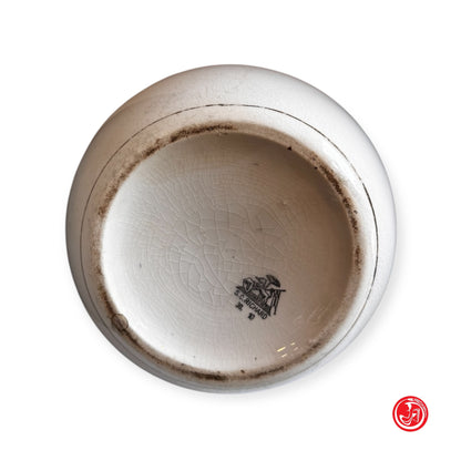 Vaso caraffa in ceramica bianca Richard Ginori