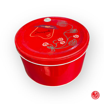 Small circular tin box - Fassi Turin