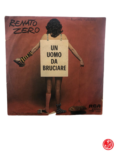 VINILE RENATO ZERO - MADAME - UN UOMO DA BRUCIARE