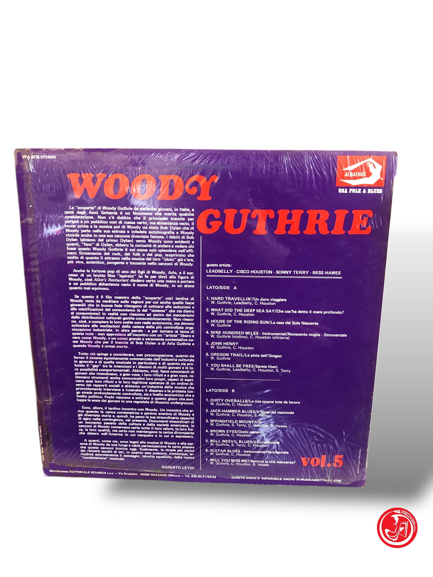 VINILE WOODY GUTHRIE - VOL. 5