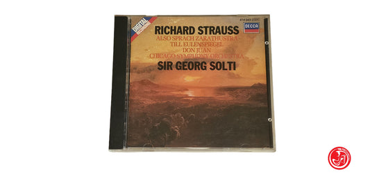 CD Richard Strauss Also sprach Zarathustra Till Eulenspiegel Don Juan Solti