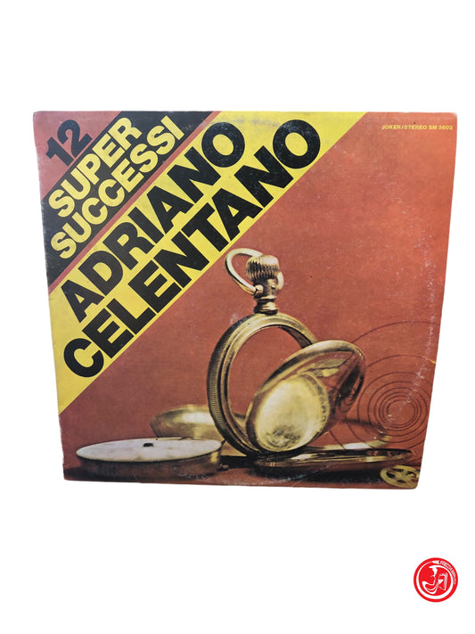 VINILE 12 SUPER SUCCESSI ADRIANO CELENTANO