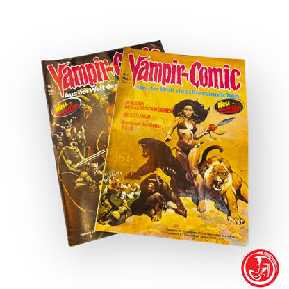 Vampir-comic - 2 volumi -n.1 e n.2