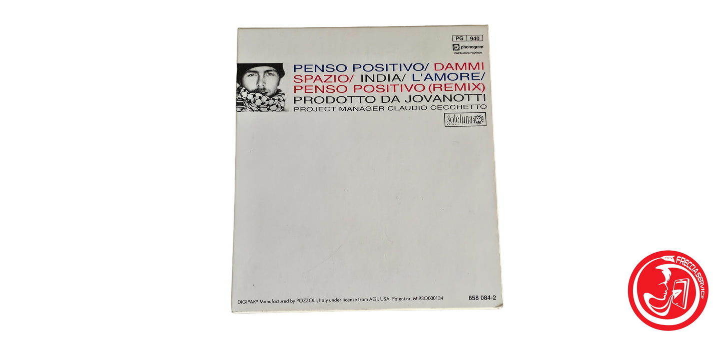 CD Jovanotti – Penso Positivo / Dammi Spazio