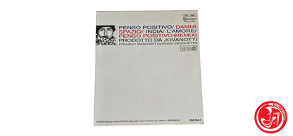 CD Jovanotti – Penso Positivo / Dammi Spazio