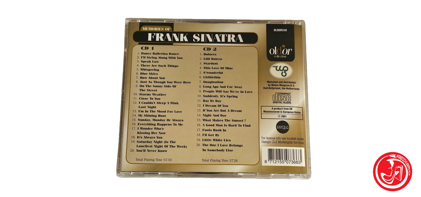 CD Frank Sinatra – Memories Of Frank Sinatra - 2 cd