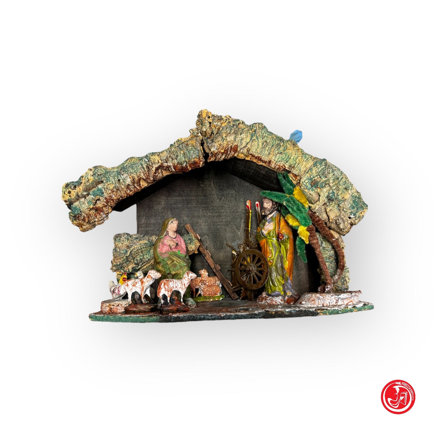 Nativity scene house - Christmas theme