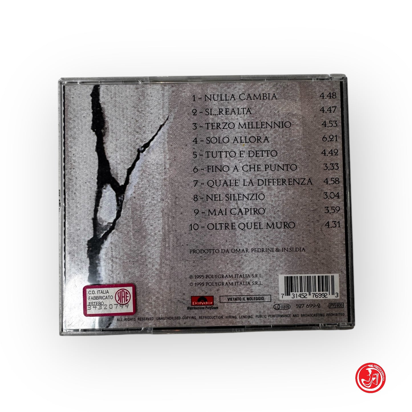 CD italiano - Insidia - Guarda dentro di te