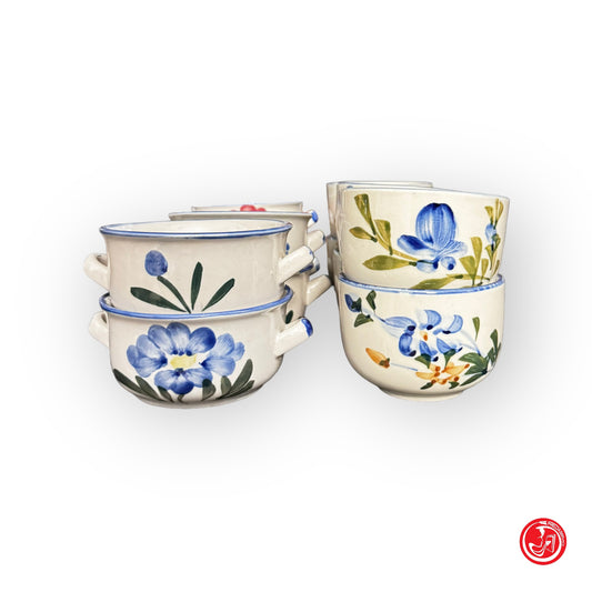 Set di coppette in ceramica made in china - tot pezzi: 12